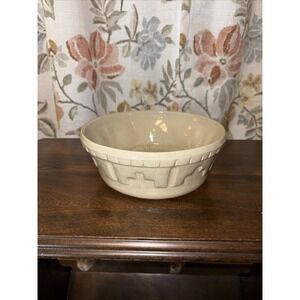 Mountainside Arts and Crafts Pottery 7" Greenish Colored Bowl VTG 1930s